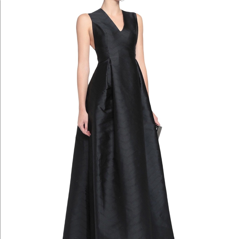 Alexis black silk gown- NEVER WORN - Picture 1 of 4